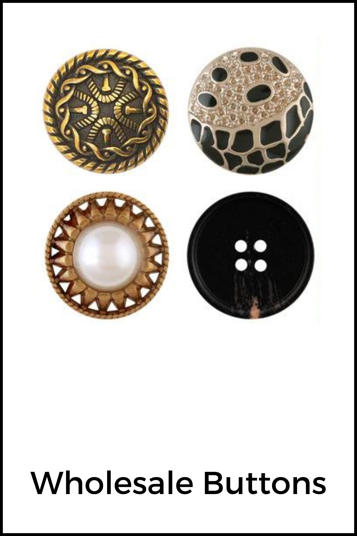 20mm metallic bronze fancy buttons - The Button Shed