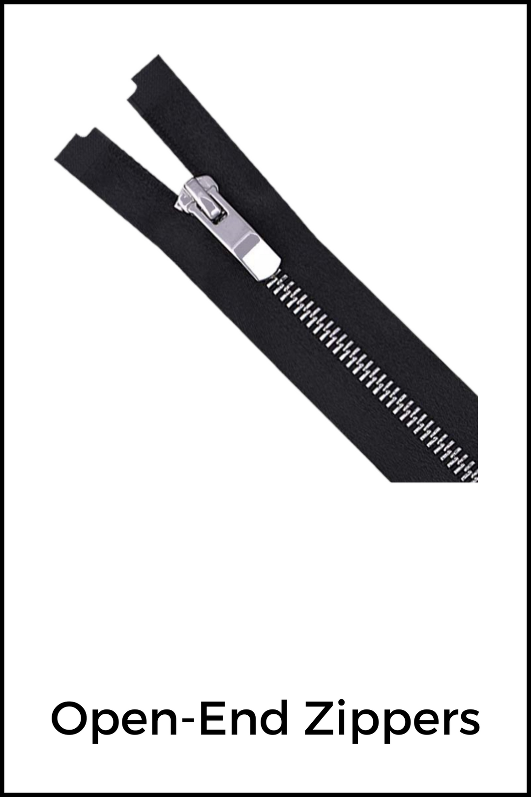 Open-End Zippers