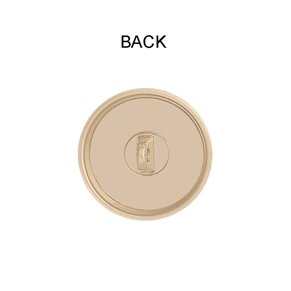 Premium Smooth Matte Surface Shirt/Coat Classic Loop Metal Buttons