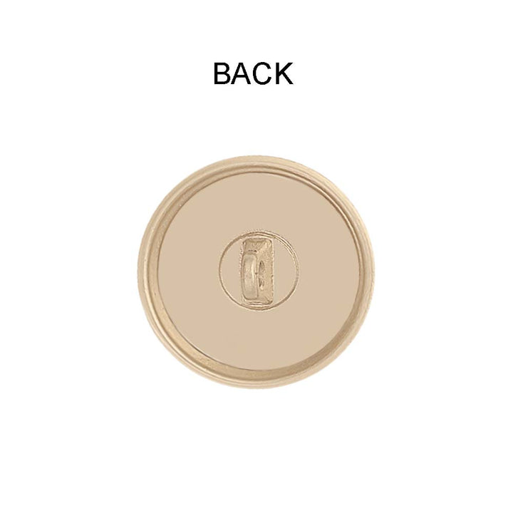 Premium Smooth Matte Surface Shirt/Coat Classic Loop Metal Buttons