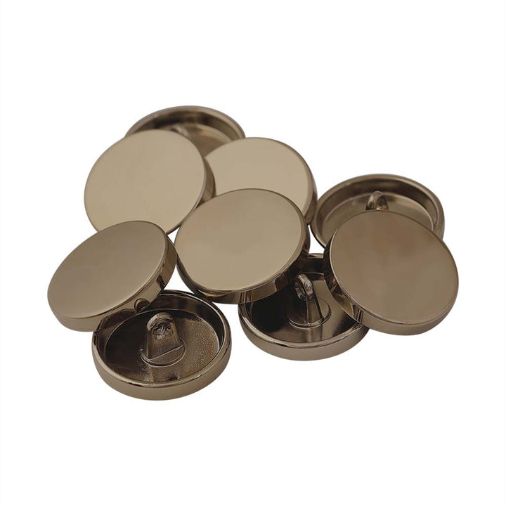 Premium Smooth Shiny Surface Shirt/Coat Classic Loop Metal Buttons