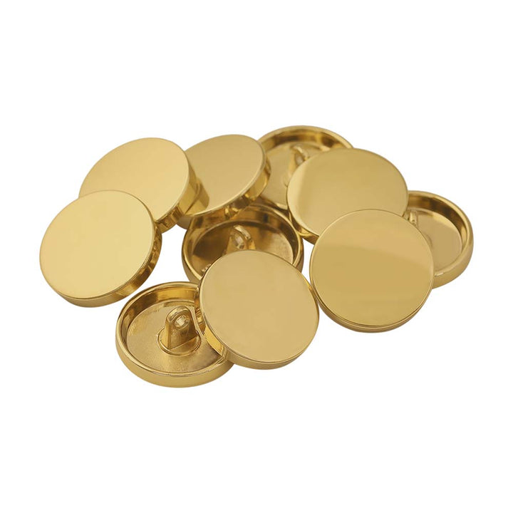 Premium Smooth Shiny Surface Shirt/Coat Classic Loop Metal Buttons