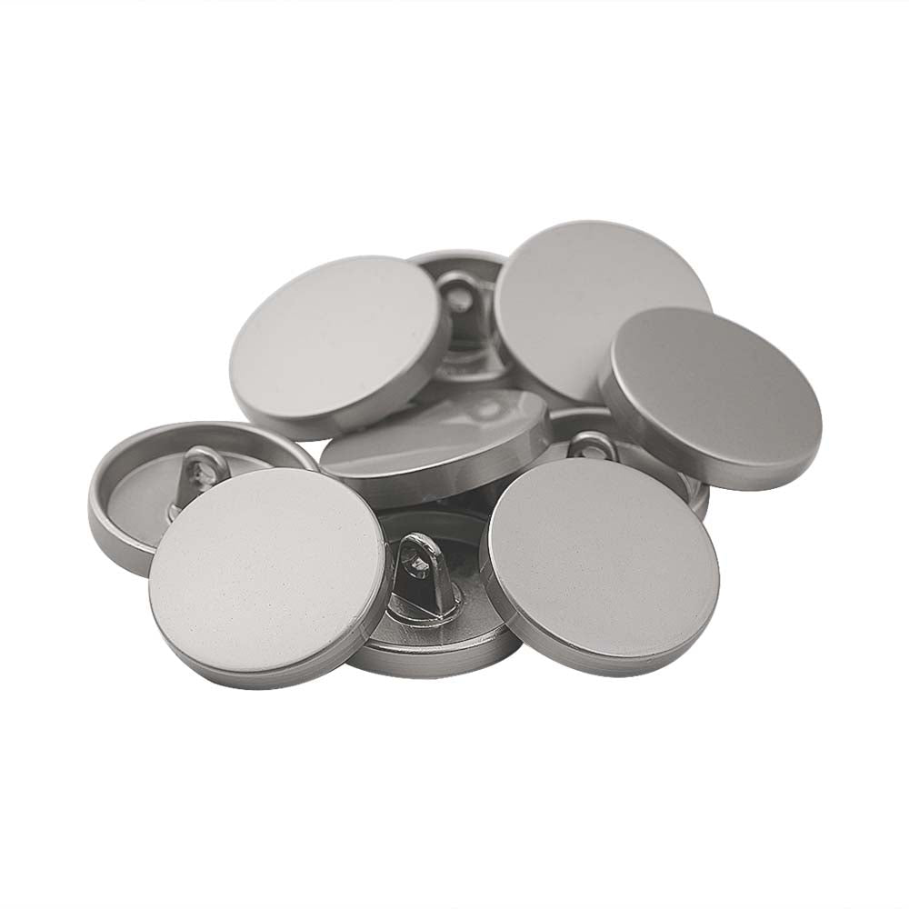 Premium Smooth Matte Surface Shirt/Coat Classic Loop Metal Buttons