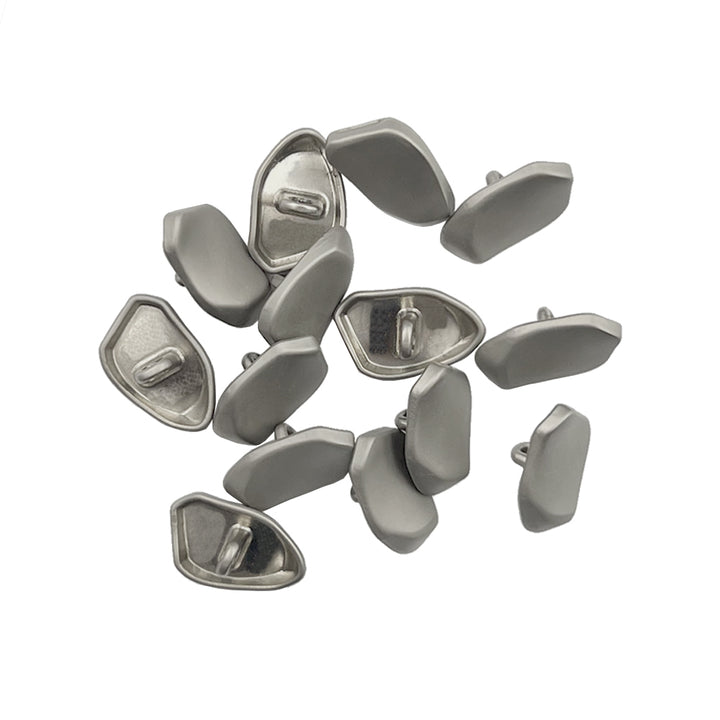 Decorative Uneven Shape Metal Loop Buttons For Shirt/Kurta