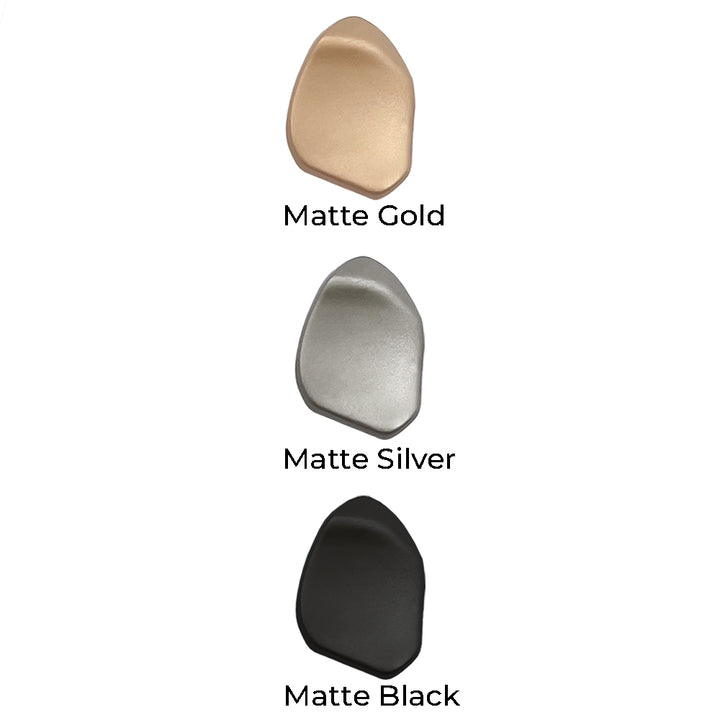 Decorative Uneven Shape Metal Loop Buttons For Shirt/Kurta