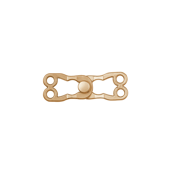 Matte Gold Classic Hook & Eye Sewing Metal Clasp Closure Fastener
