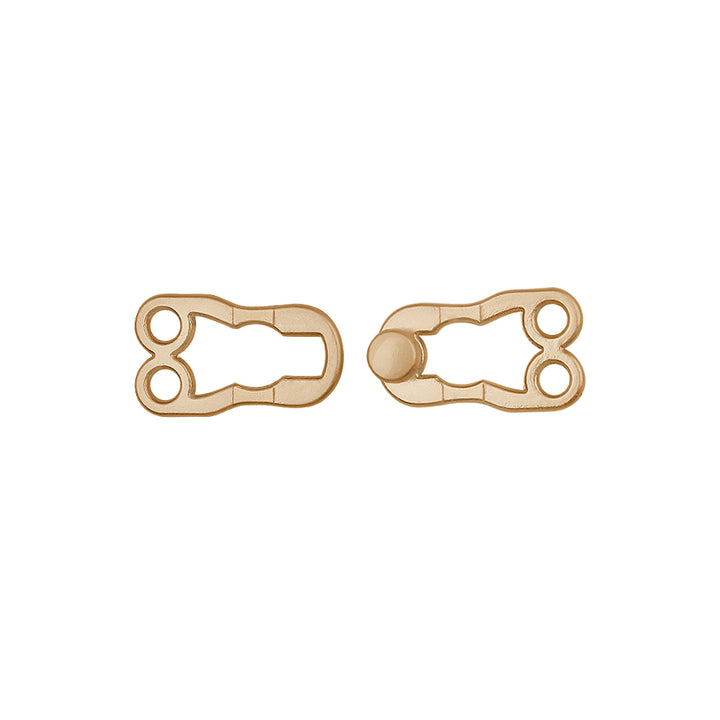 Matte Gold Classic Hook & Eye Sewing Metal Clasp Closure Fastener