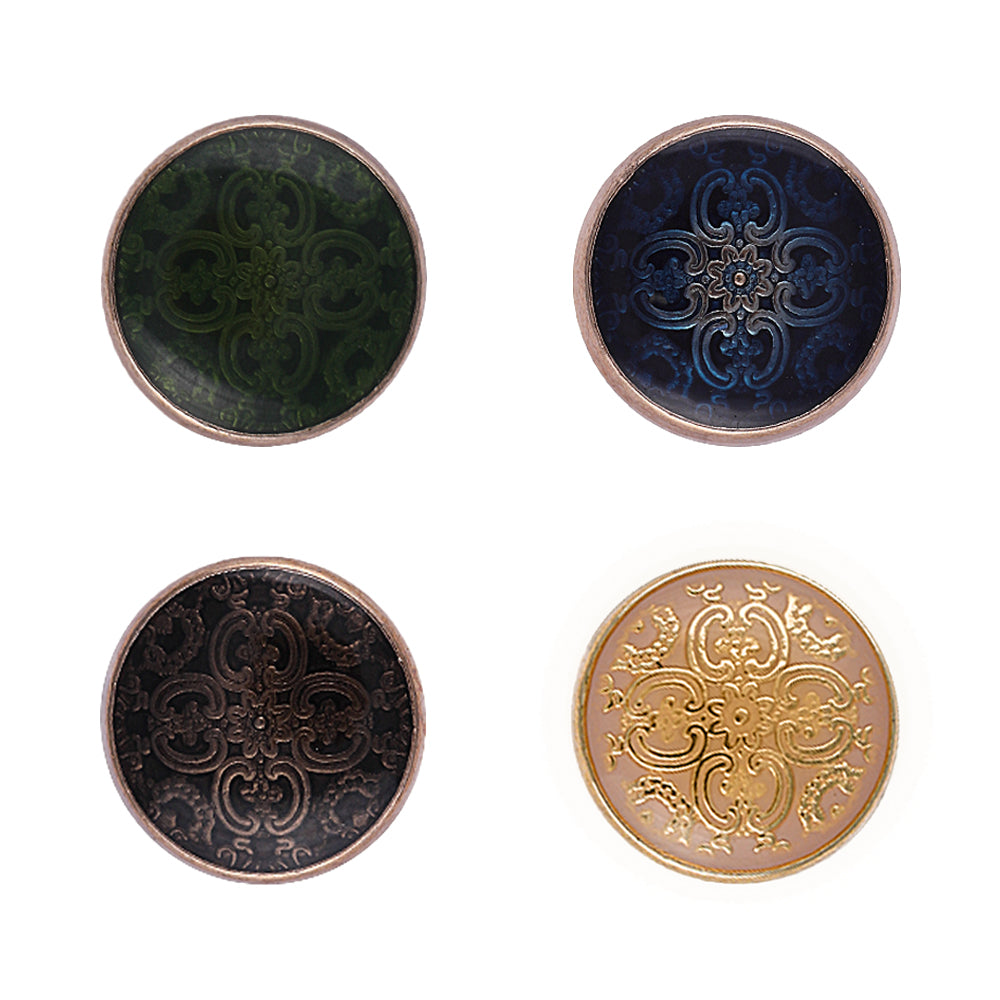 Traditional Designer Lamination Metal Kurta/Kurti Buttons