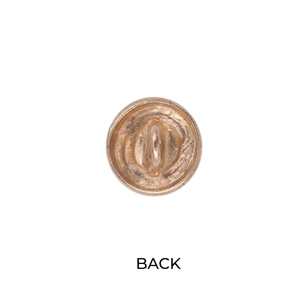Beautiful 10mm (16L) Floral Design Enamel Colour Metal Buttons