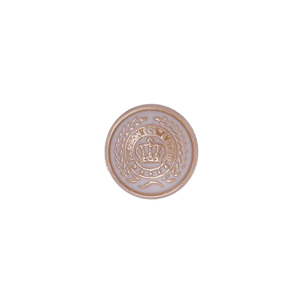Designer Logo Round Shape Lamination Shirt/Kurta Metal Buttons