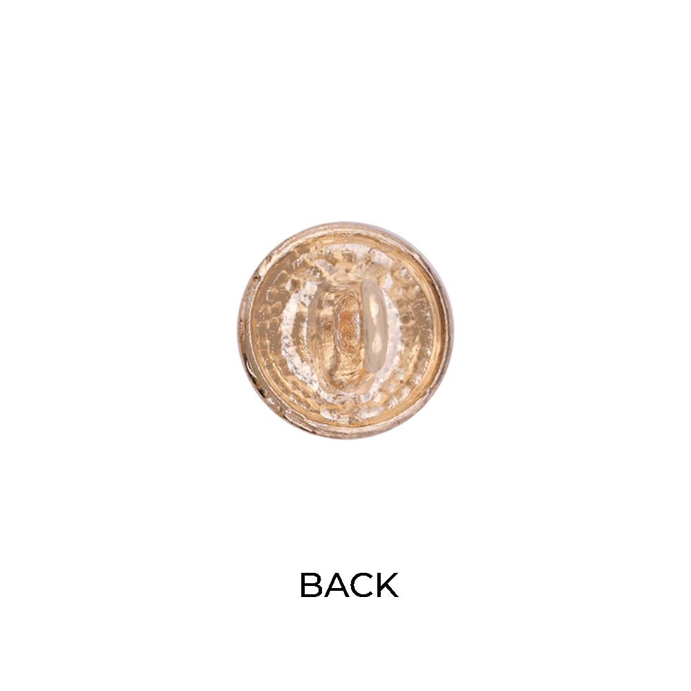 Designer Logo Round Shape Lamination Shirt/Kurta Metal Buttons