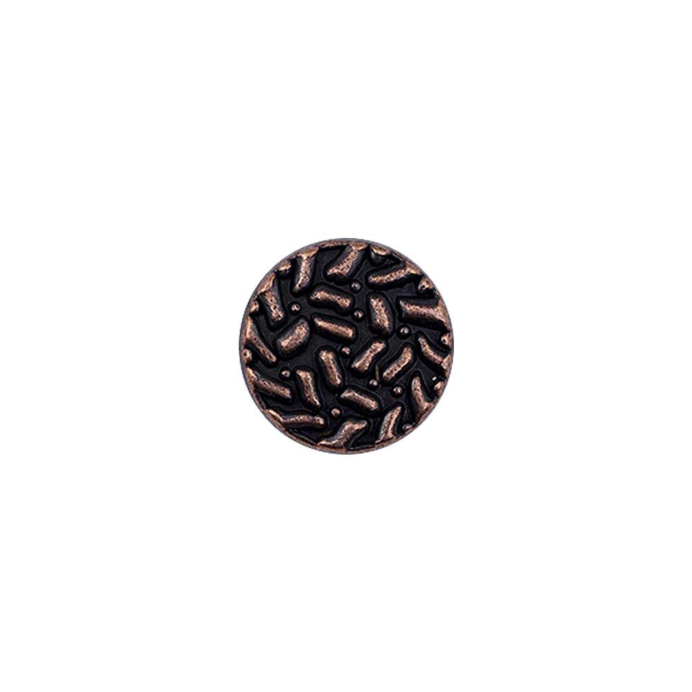 Textured Surface Finish Antique Metal Buttons for Clothing