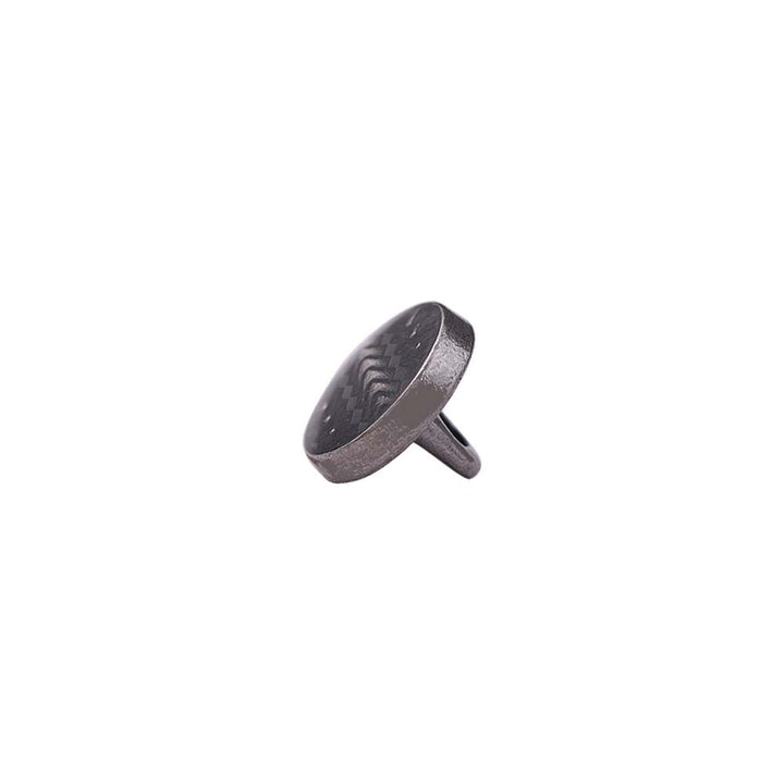 Classic Shiny Black Lamination Designer Metal Shirt/Kurta Buttons