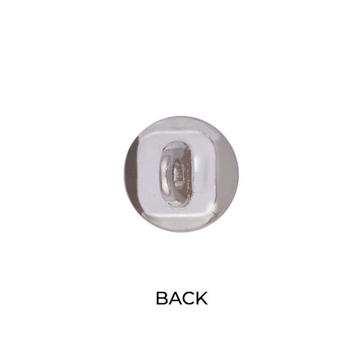 Classic Curved Edges Rounded Rim Pearl Button
