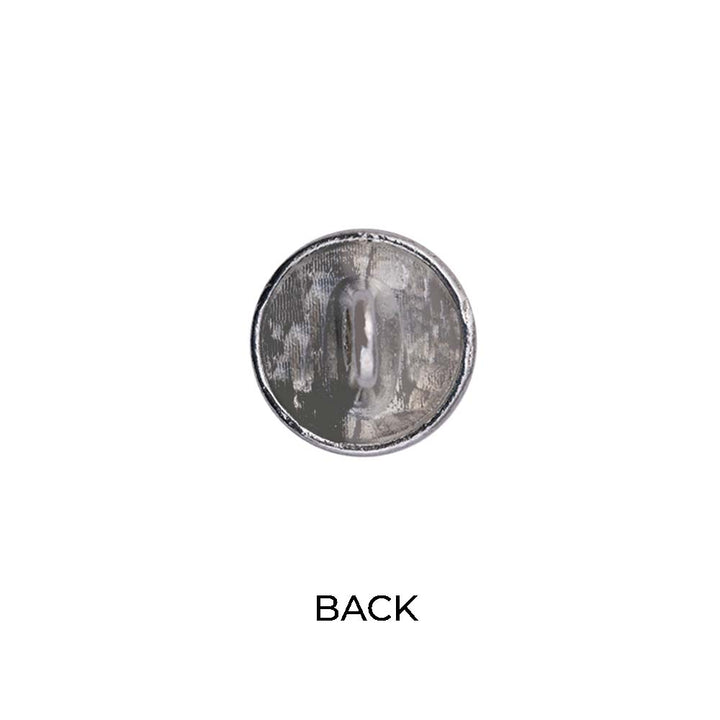 Western Style Round Shape Lamination Shirt/Kurta Metal Buttons