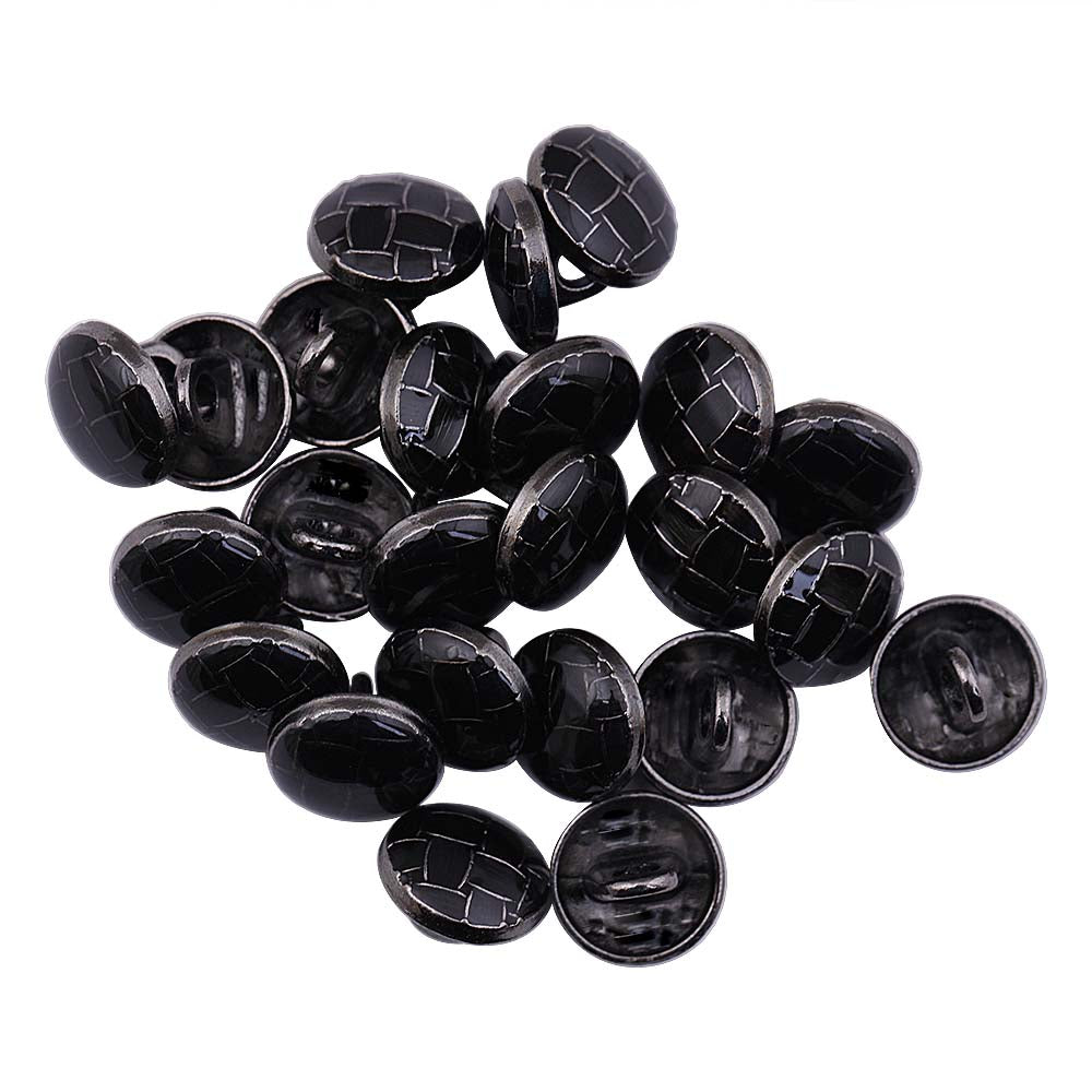 Western Style Round Shape Lamination Shirt/Kurta Metal Buttons