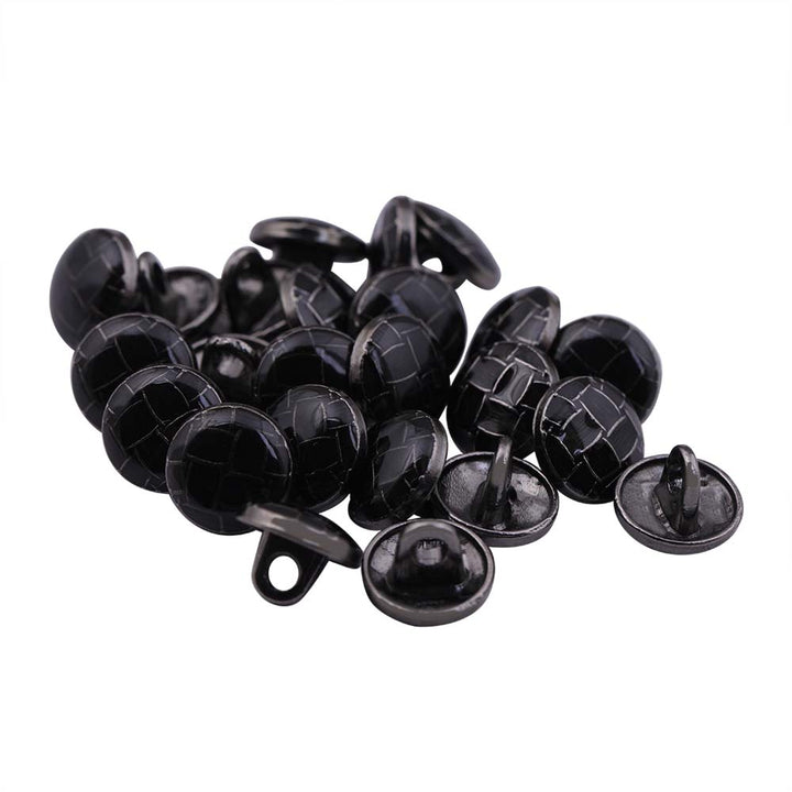 Western Style Round Shape Lamination Shirt/Kurta Metal Buttons