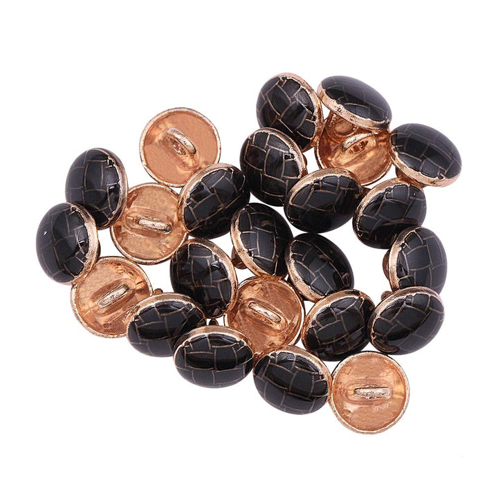 Western Style Round Shape Lamination Shirt/Kurta Metal Buttons