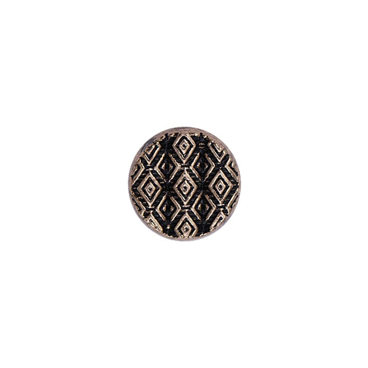 Round Shape Wavy Surface Engraved Design Kurta Metal Buttons