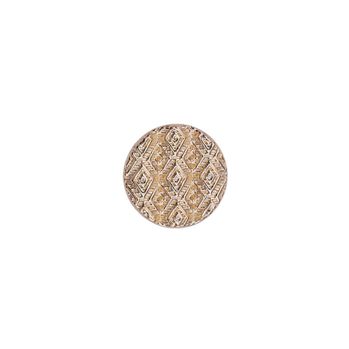 Round Shape Wavy Surface Engraved Design Kurta Metal Buttons