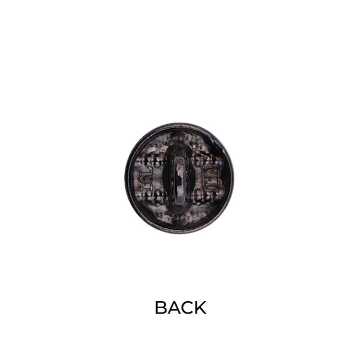 Round Shape Wavy Surface Engraved Design Kurta Metal Buttons