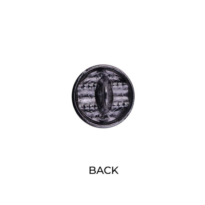 Round Shape Wavy Surface Engraved Design Kurta Metal Buttons