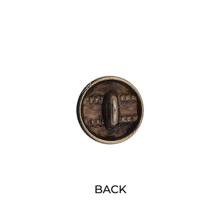 Round Shape Wavy Surface Engraved Design Kurta Metal Buttons