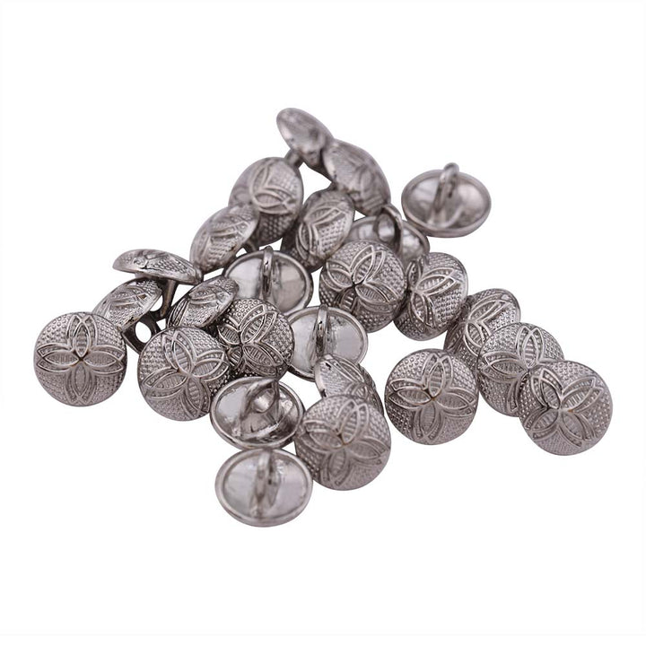 Designer Engraved Metal Buttons for Men/Women Kurta/Kurtis