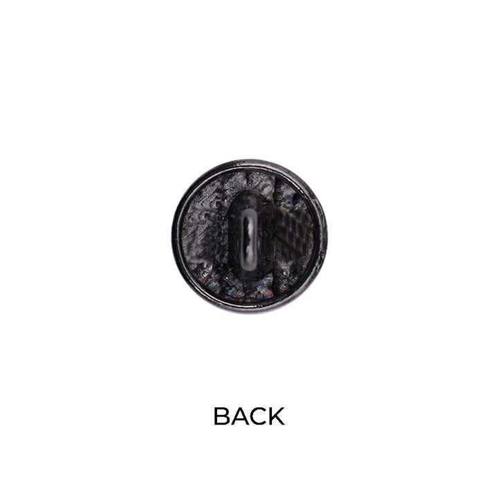 Designer Checks Engraved Loop Metal Buttons for Clothing