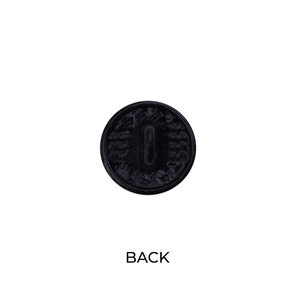 Designer Checks Engraved Loop Metal Buttons for Clothing