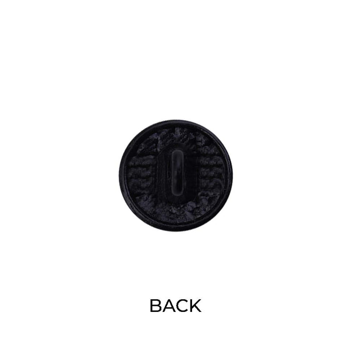 Designer Checks Engraved Loop Metal Buttons for Clothing