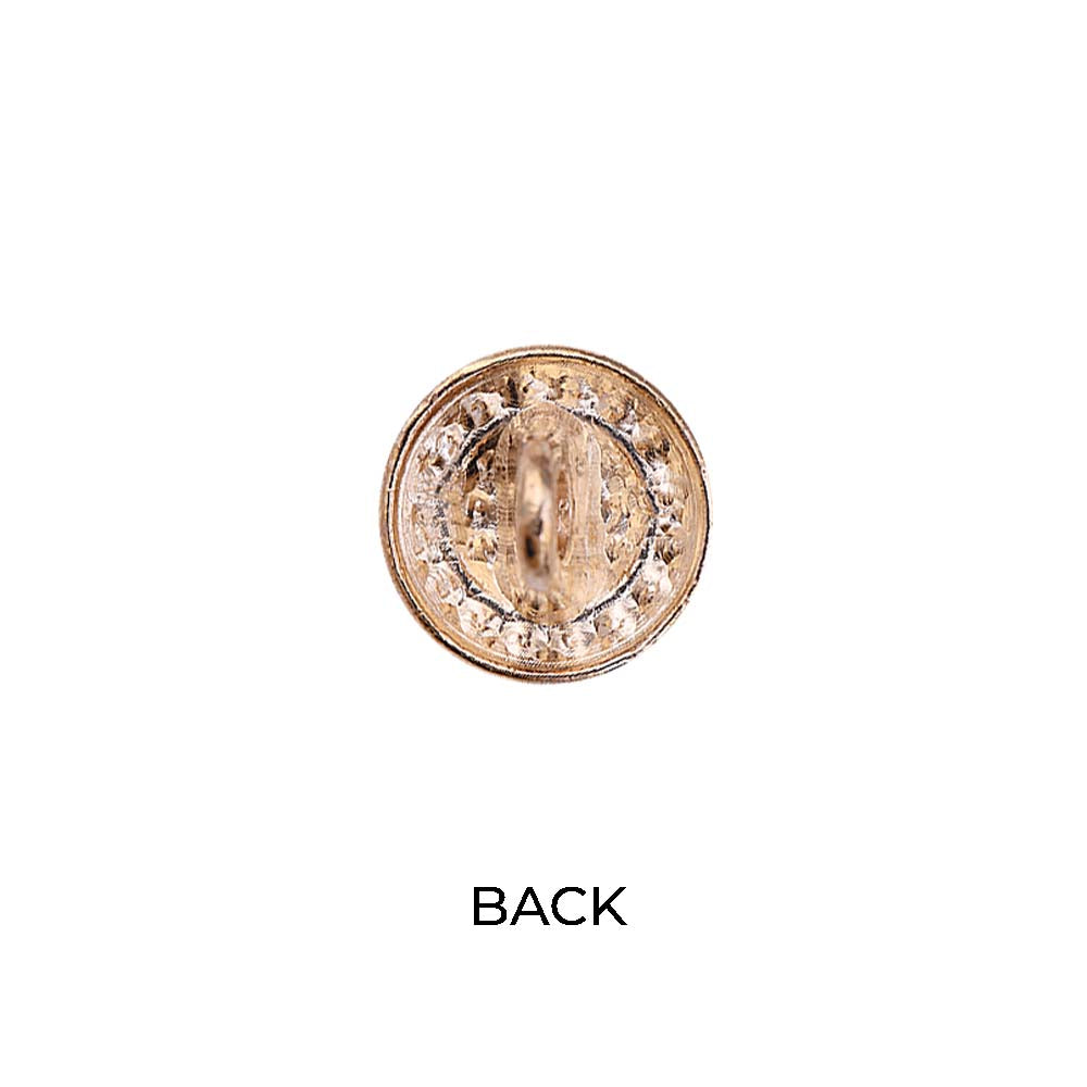 Designer Traditional Chakra Design Metal Buttons for Kurta/Kurtis