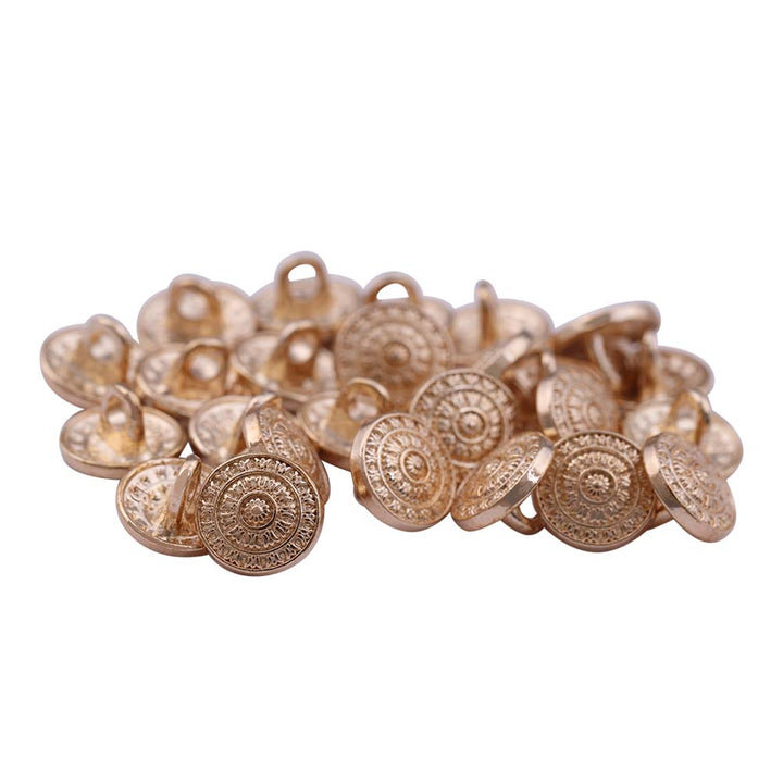 Designer Traditional Chakra Design Metal Buttons for Kurta/Kurtis