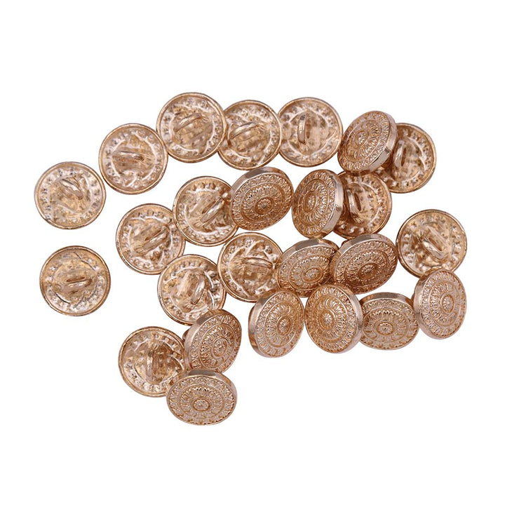 Designer Traditional Chakra Design Metal Buttons for Kurta/Kurtis