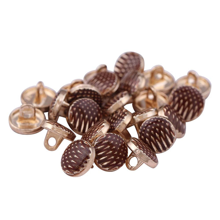 Designer Lamination Kurta/Kurti Loop Metal Buttons