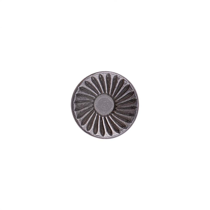 Hollow Surface Engraved Lines Western Style Metal Buttons