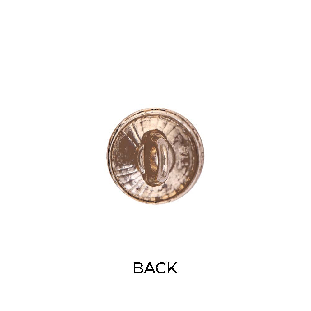 Hollow Surface Engraved Lines Western Style Metal Buttons