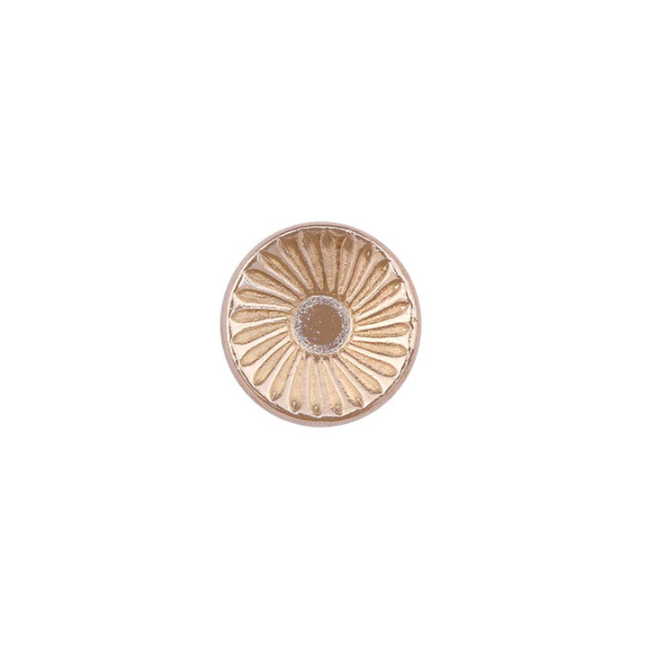 Hollow Surface Engraved Lines Western Style Metal Buttons