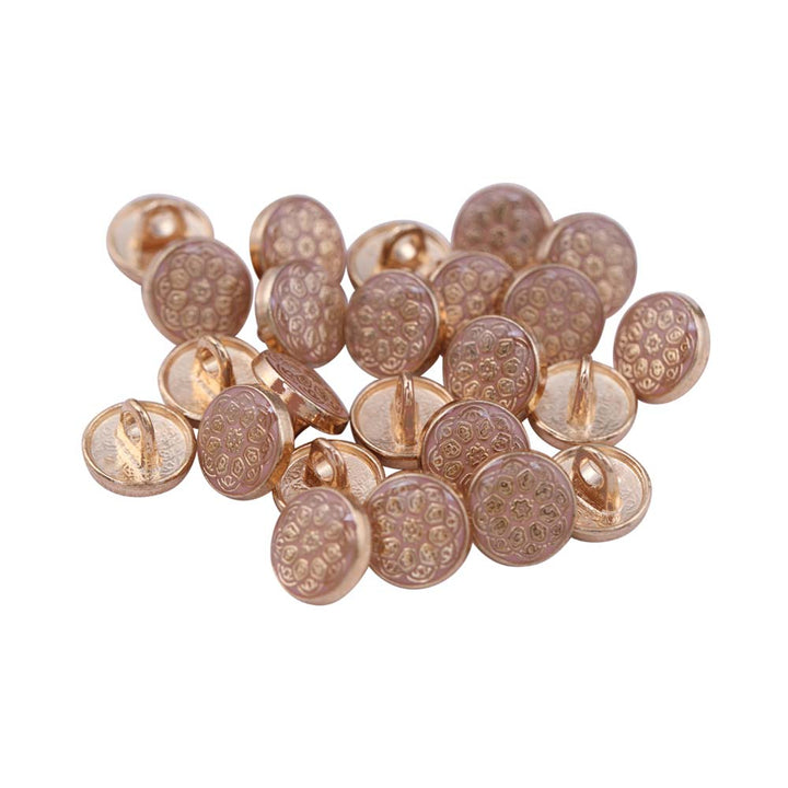 Designer Round Shape Lamination Metal Buttons for Kurta/Kurti