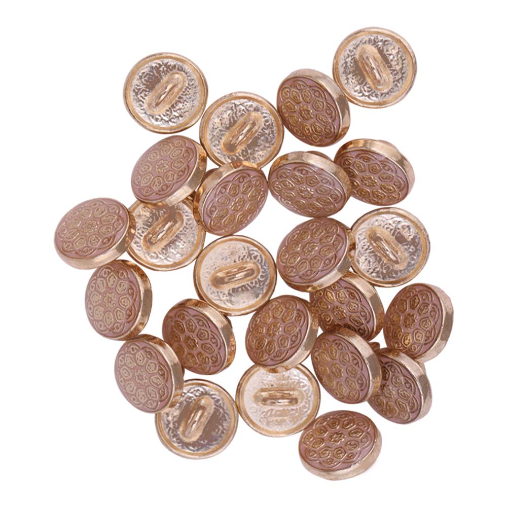 Designer Round Shape Lamination Metal Buttons for Kurta/Kurti