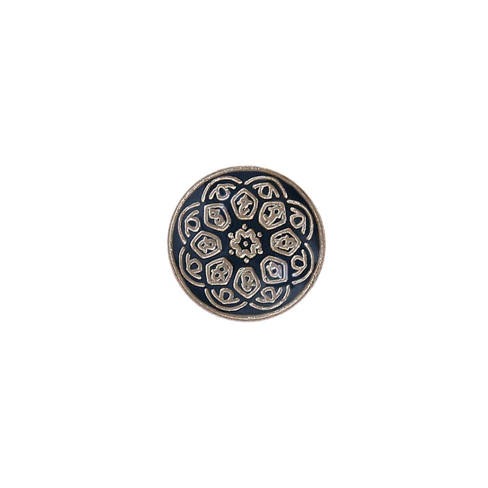 Designer Round Shape Lamination Metal Buttons for Kurta/Kurti