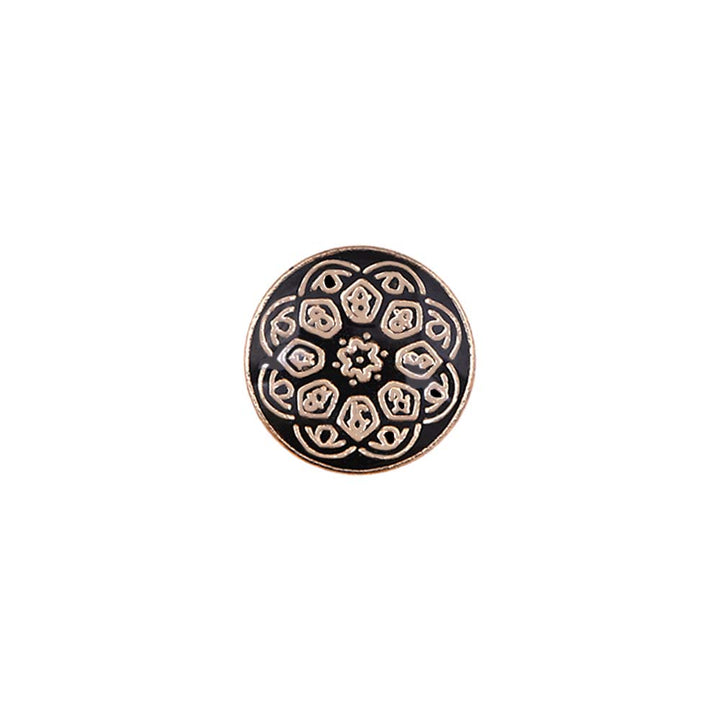 Designer Round Shape Lamination Metal Buttons for Kurta/Kurti