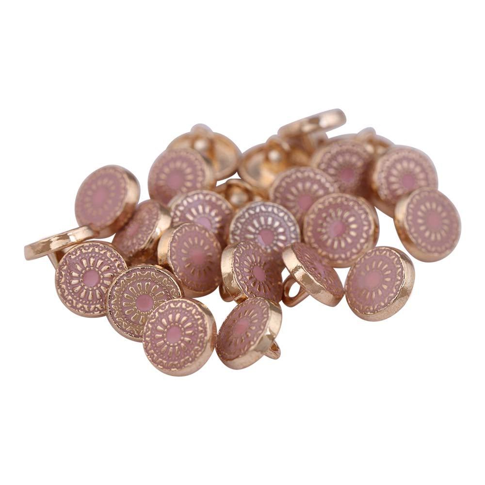 Engraved Surface Finish Metal Buttons for Men/Women/Kids Clothing