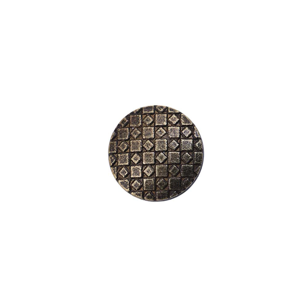 Checks Design Antique Metal Buttons for Men/Women Clothing