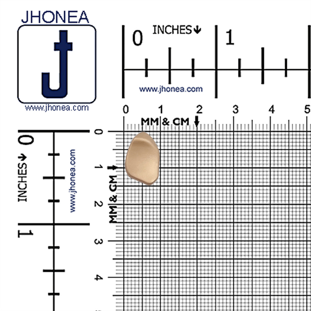 Decorative Uneven Shape Metal Loop Buttons For Shirt/Kurta