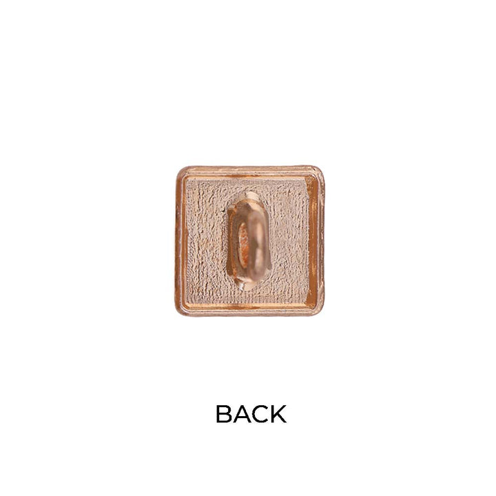 Shiny Gold with Black Lamination Metal Buttons for Kurtas