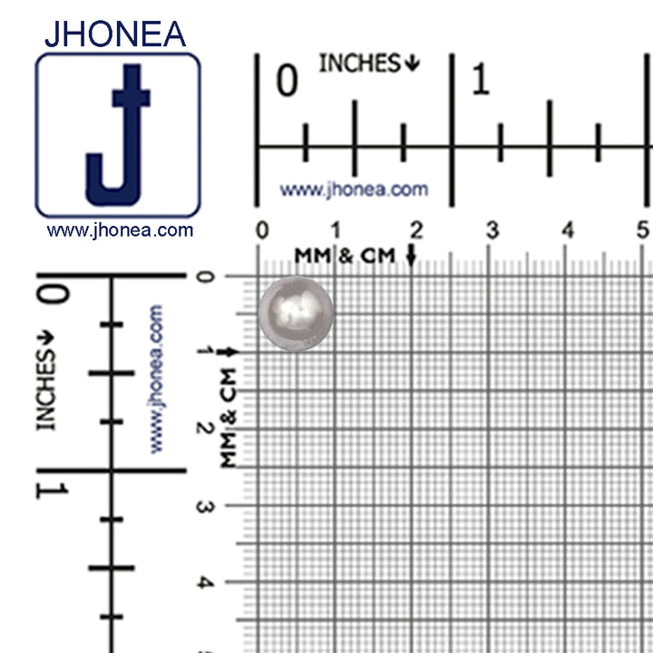 Shiny Smooth Dome Surface 10mm Shirt/Kurta Buttons