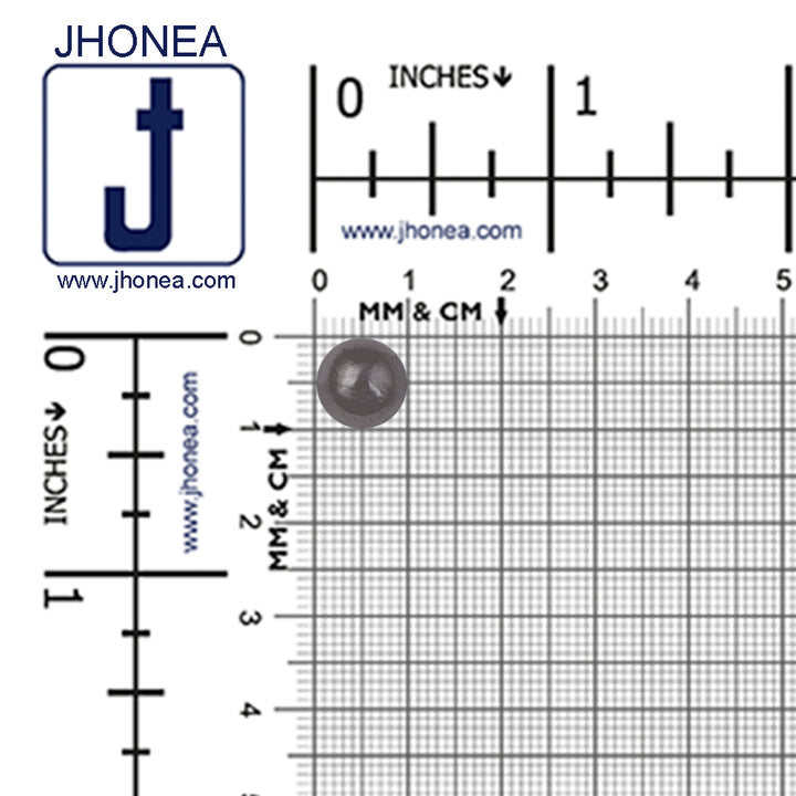 Shiny Smooth Dome Surface 10mm Shirt/Kurta Buttons