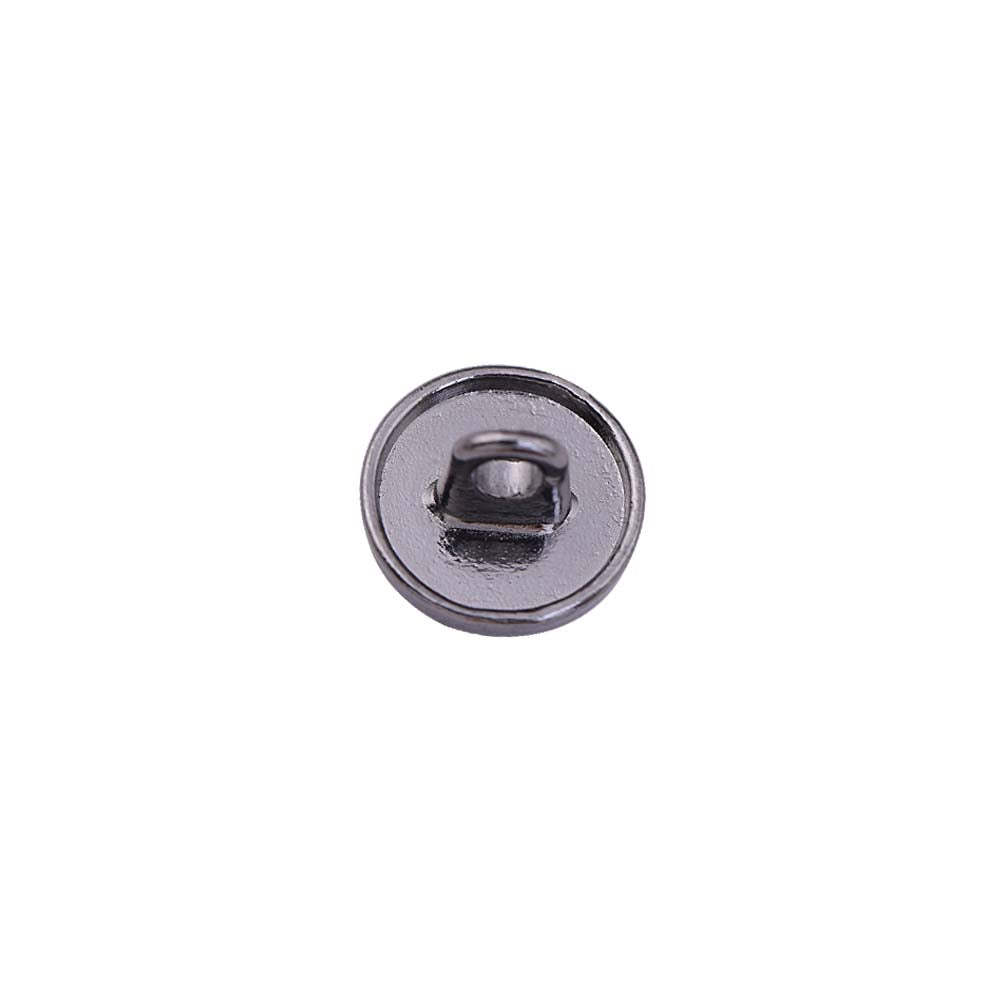 Round Shape Engraved Design Loop Metal Buttons for Shirts/Kurta
