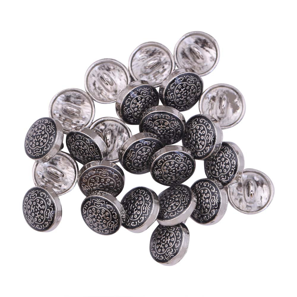 Traditional Design Lamination Metal Kurta Buttons
